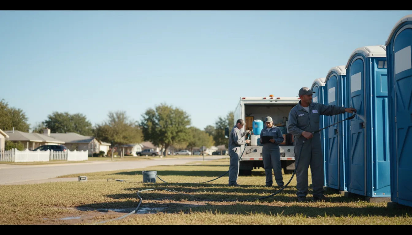 Long-Term Portable Toilet Rental in Bronson, MI near me